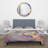 Vintage Butterfly Flying To A White Flower - Traditional Duvet Cover Set - Microfiber Polyester-66393533
