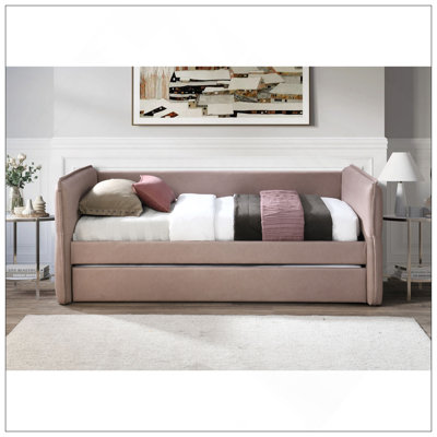 Twin Over Twin Daybed With Trundle, Durable And Easy To Assemble, Perfect For Guest Rooms And Small Spaces