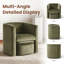 Kyah Upholstered Barrel Chair with Ottoman-95165976
