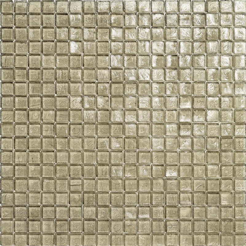 Zinc 5/8" x 5/8" Glass Mosaic