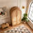 Arched Kitchen Pantry Cabinet