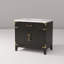 Meuble-lavabo en chêne noir l 36 po x P 22 po avec tablette en marbre poli et commode Rangement de culture