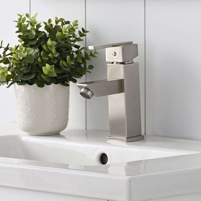 Vannes 30" Single Sink Freestanding Bathroom Vanity with Ceramic Top , White