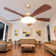 52 In. 5 Blades Smart Indoor Ceiling Fan With 3-colors Led Dimmable Light And Dc Reversible And App/remote Control