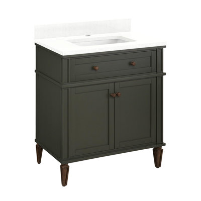 30" Elmdale Vanity for Rectangular Undermount Sink