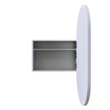 Recessed Framed 2 of Doors Medicine Cabinet with Adjustable Shelves