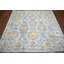 Oushak Collection, Transitional One-of-a-Kind Square 6 X 6'3" Hand Knotted Area Rug