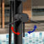 87.4"H Temperature Control 316 Stainless Steel Freestanding Outdoor Shower with Hand Shower-119285616