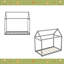 Lit simple en bois-1994360309