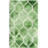 Coleman Hand Tufted Wool/Cotton Geometric Rug in Green/Ivory-16767667