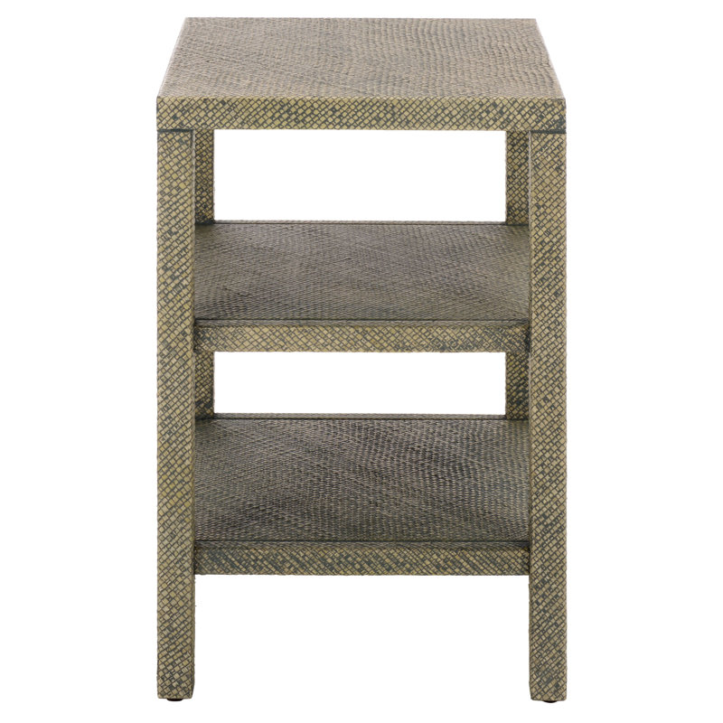 Elvina End Table, Turquoise