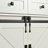 53.7" Farmhouse Kitchen Island With Power Outlet, 2 Sliding Barn Door Kitchen Storage Island With Drop Leaf, Spice Rack Rolling Kitchen Cart On Wheels, For Home, Kitchen And Dining Room-1689302528