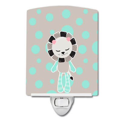 Lion Doll Ceramic Night Light