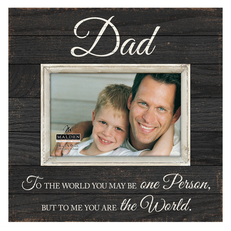 Lamont Light Black Wood Beveled Picture Frame