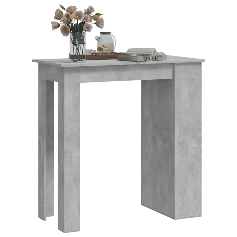 Bayton Dining Table, Concrete Grey