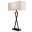 Harton 64Cm Black Rectangle Deco Style Table Lamp