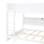 Lit superposé grand sur grand avec armoires de rangement et ports USB-2037826214