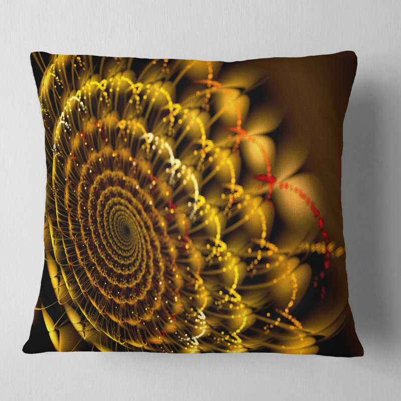 Coussin Golden, 16 po x 16 po, Coussin décoratif