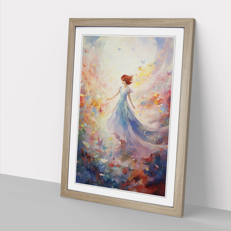 Fairy Colour Field - Framed Print