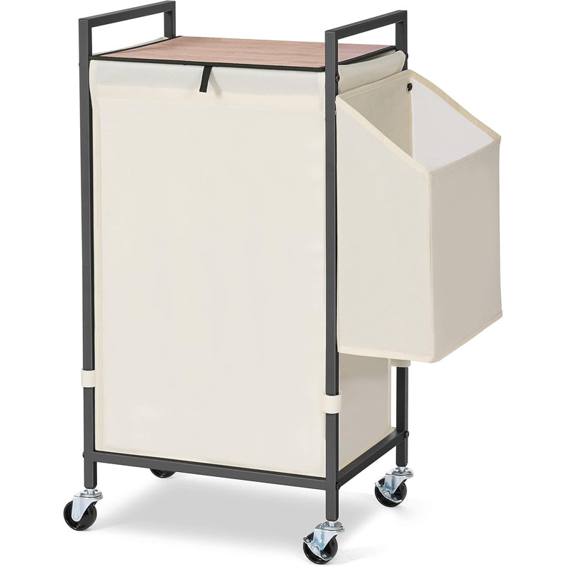 Metal Frame Laundry Cart
