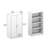 Orley Multi-Purpose 2-Door Storage Cabinet with Shelves, 33.07"W