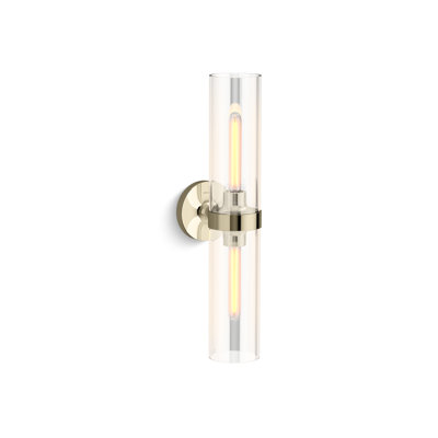 Purist 22 In. Two-Light Sconce
