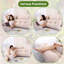 Coussin de tête de lit combiné - 1 coussin de tête de lit en coin + 2 coussins de tête-111627623-111627621