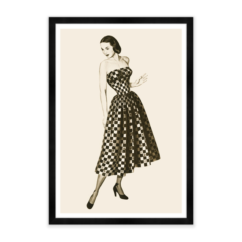 Mid Century Fashion Print