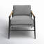 Fauteuil en polyester 32,25 po de largeur-1319626866
