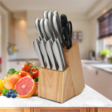 PurpleChef 10 Piece Stainless Steel Assorted Knife Set & Reviews