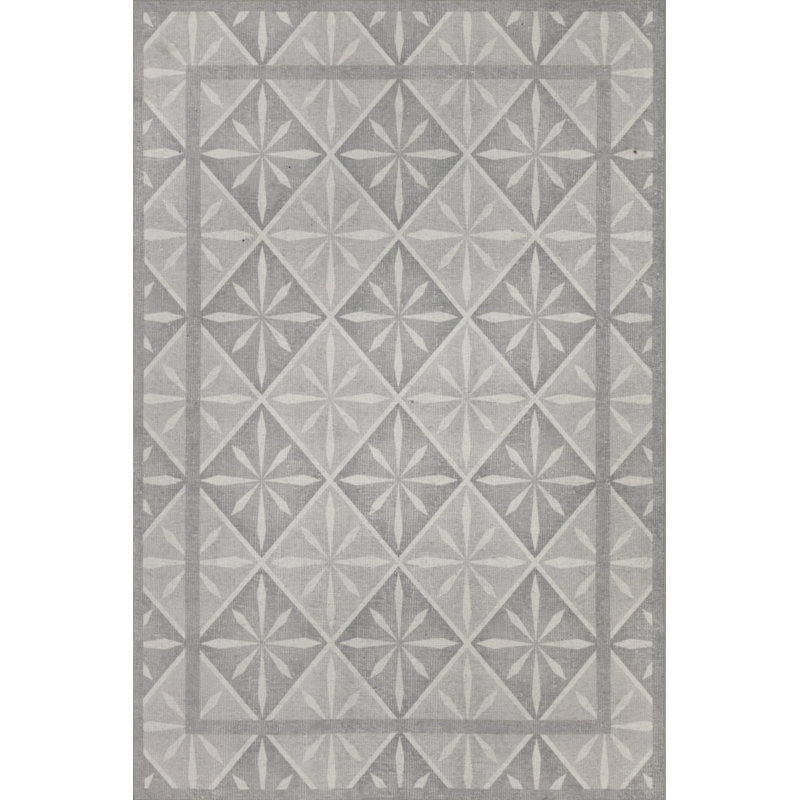 Tapis en chenille moderne Nora, Tapis de couloir 2 pi 6 po x 7 pi 7 po