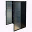 Armoire de rangement murale en verre avec 3 tablettes réglables - économiseur d'espace moderne pour la cuisine, la salle de bain et le salon