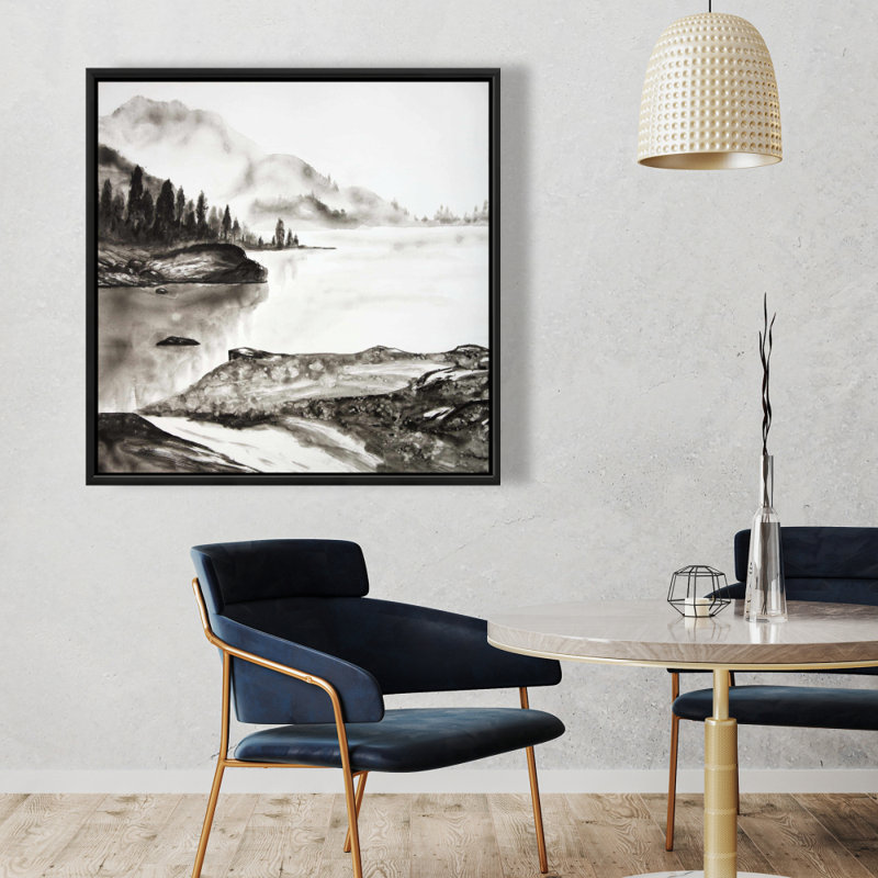 «Peaceful Landscape» sur toile