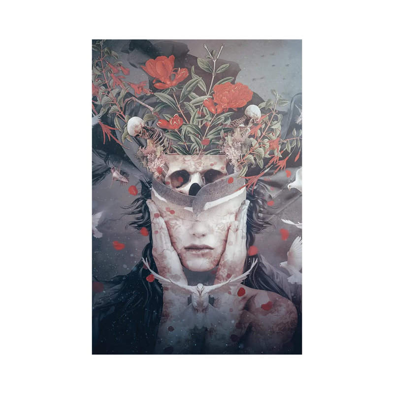 Hopeful by Riza Peker - Print on Canvas, Wrapped Canvas, 30.48 cm H x 45.72 cm W