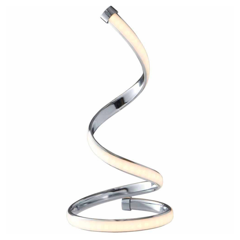 Set of 2 Spira - Polished 10W LED Table Lamps