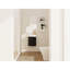 Meuble-lavabo à fermeture en douceur avec lavabo et support de rangement, 16 po pour petite salle de bain-131292175