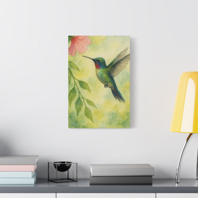 Aaroon Single Picture Frame Print on Canvas