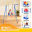 Idealhouse Galvanised Steel Swing Set with