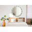 Huldar Glass Flat Wall Mirror