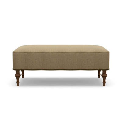 Scalloped Ottoman