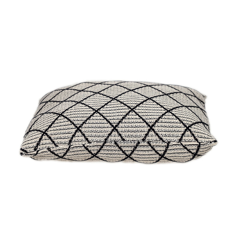 Parkland Collection Grove Transitional Beige And Cream Throw Pillow