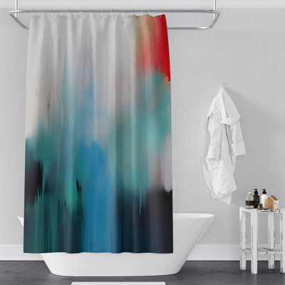 Rideau de douche abstrait Clydean