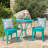 Compact 3-Piece Metal Bistro Set-734038073