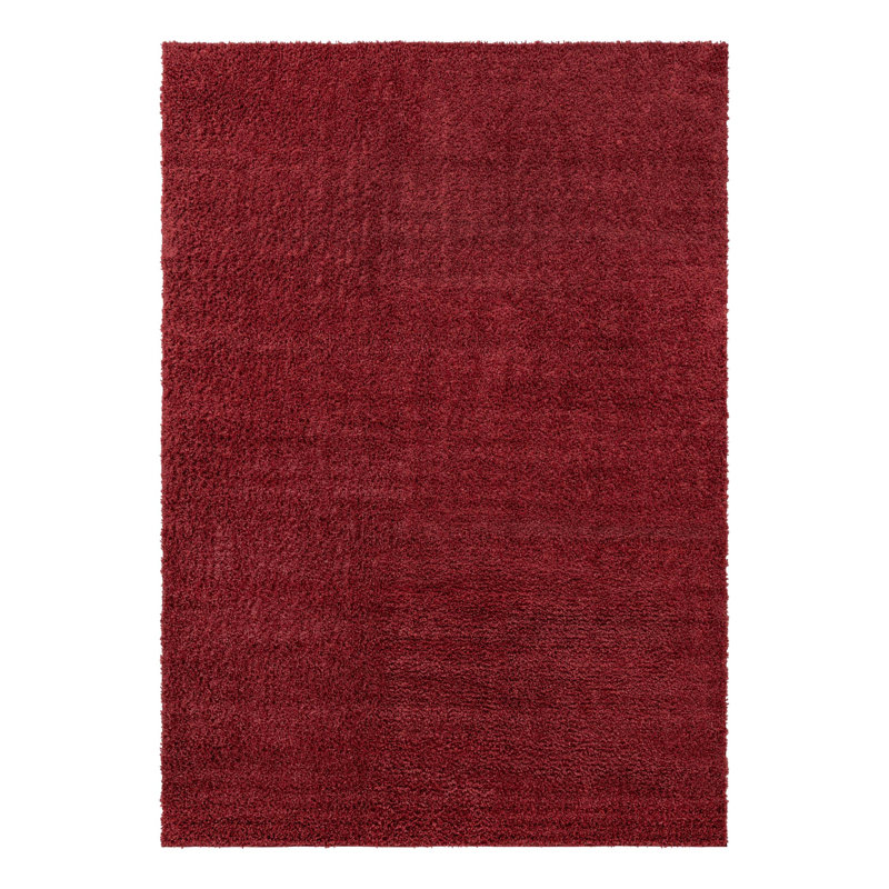 Wemoorland Red Area Rug, Rectangle 10' x 14'1"