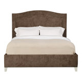 Caroline/Casey Queen Upholstered Low Profile Panel Bed
