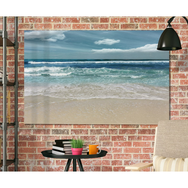 " Symphony Of The Sea ", 18" H x 27" W, Wrapped Canvas, No Frame