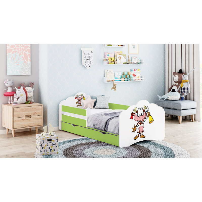 Kayson Cabin Bed Themed Beds, Green, 80cm x 160cm