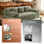 79 " Corduroy Loveseat Reclining-526832761