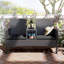 Banc tête-à-tête en osier Tides-68821490