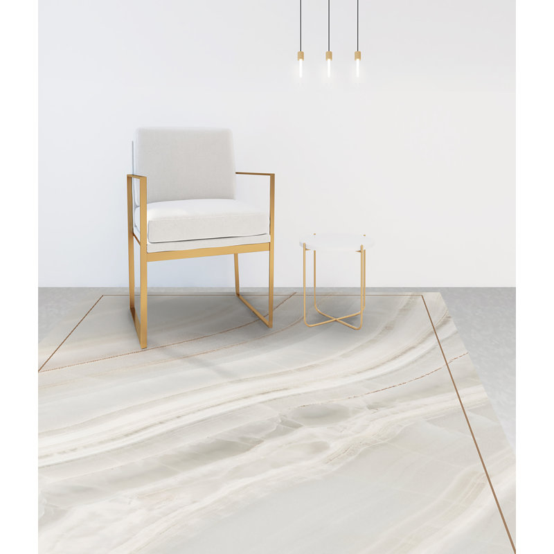 Raine Pink/White Indoor/Outdoor Rug, Rectangle 133 x 200cm